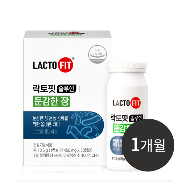 락토핏 솔루션1 둔감한 장 1박스 (30일분)